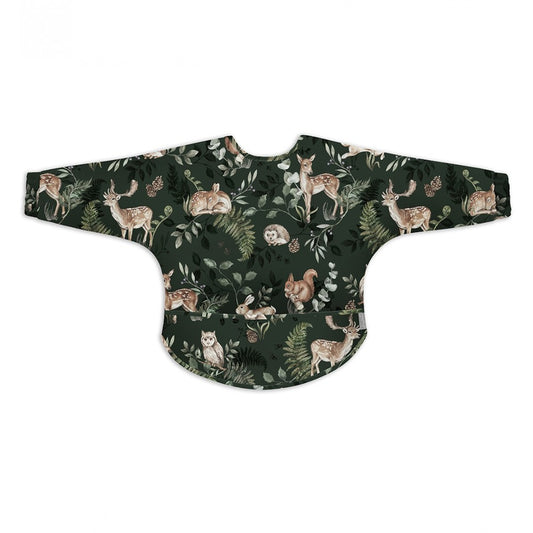 Matarsmekkur með ermum - Animals Garden Dark