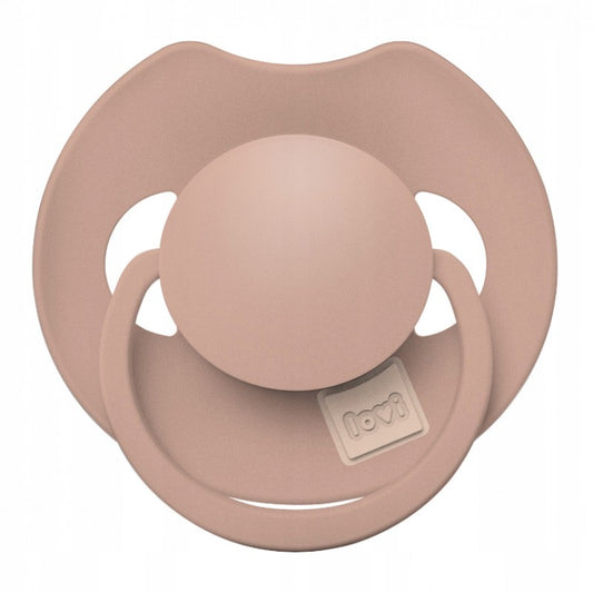 LOVI Prime Sílikon Snuð - 0-6 mánaða - Pink Blush
