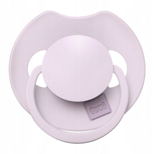 LOVI Prime Sílikon Snuð - 0-6 mánaða - Lilac