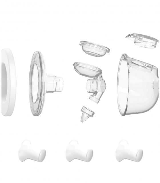 2 Collection cups for Neno breast pumps