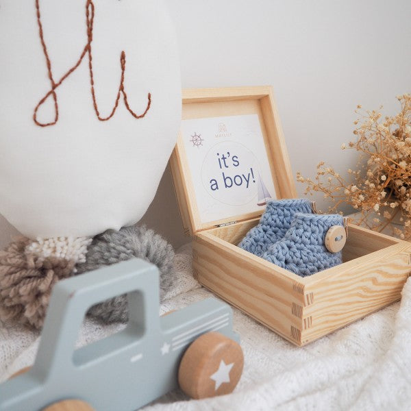 Gender Reveal Box - Baby Boy