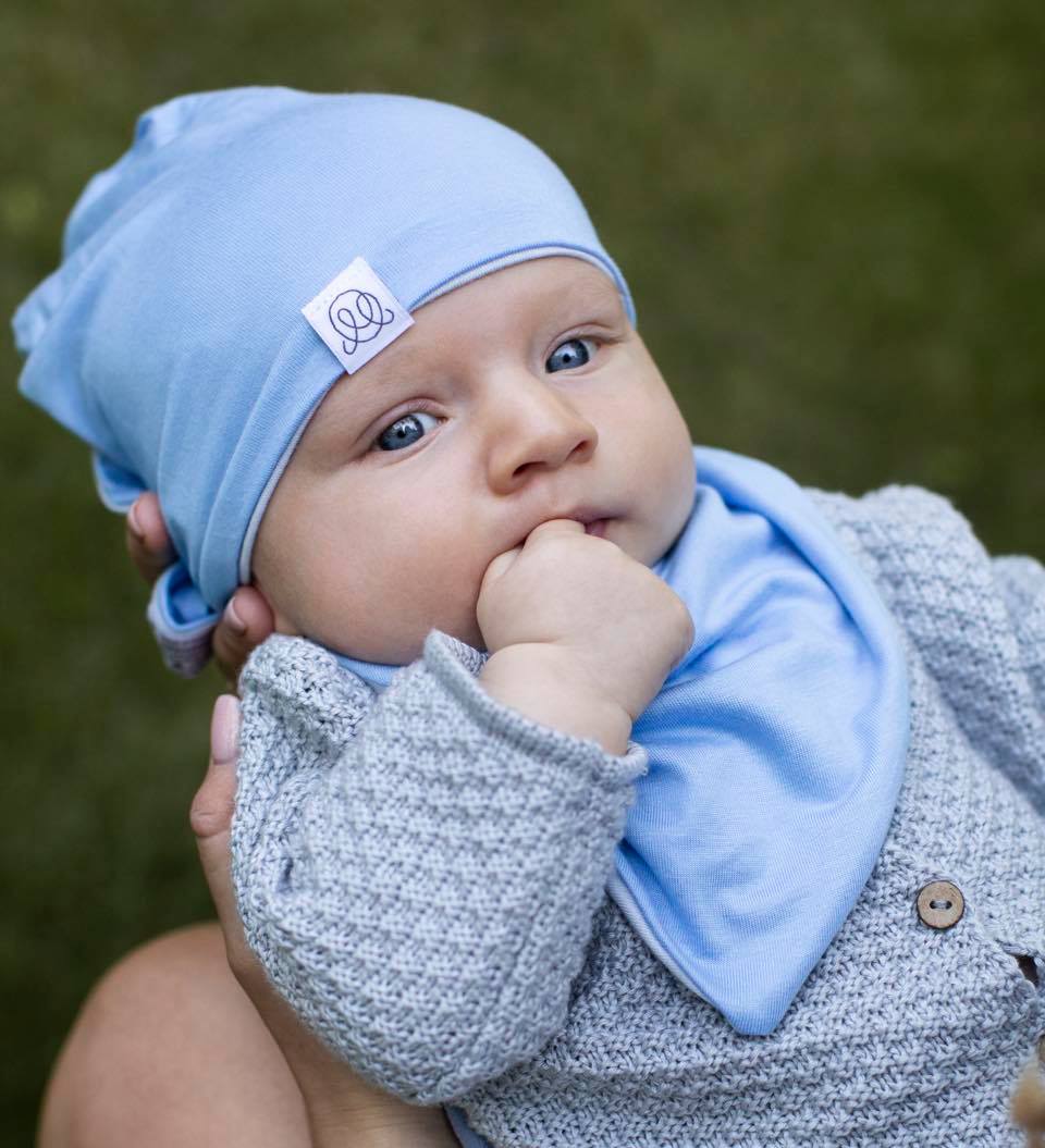Sett úr bambus - Light Blue