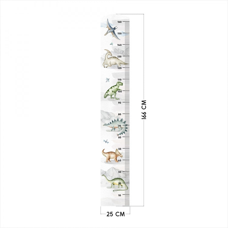 Vegglímmiði - Dino height measurement