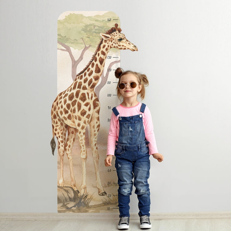 Vegglímmiði - Giraffe height measurement