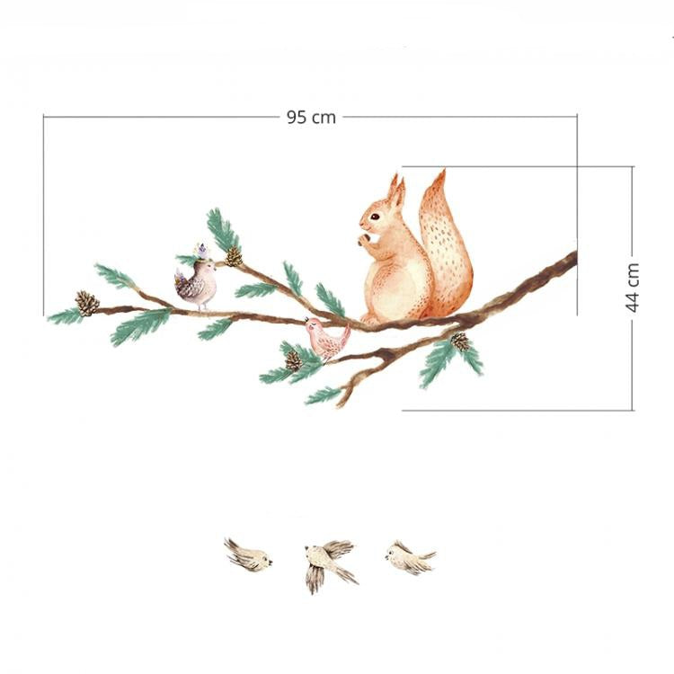 Vegglímmiði - Squirrel