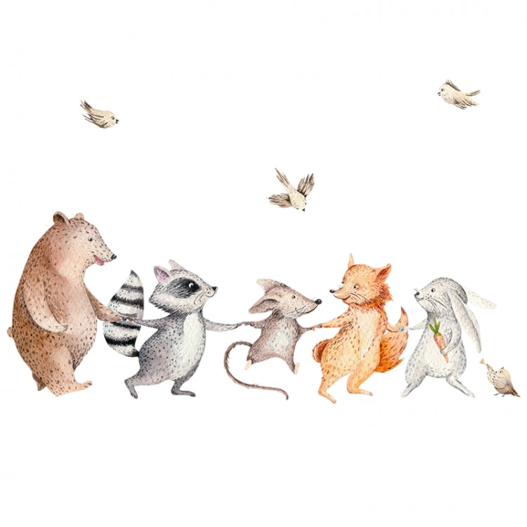 Vegglímmiði - Happy Friends L