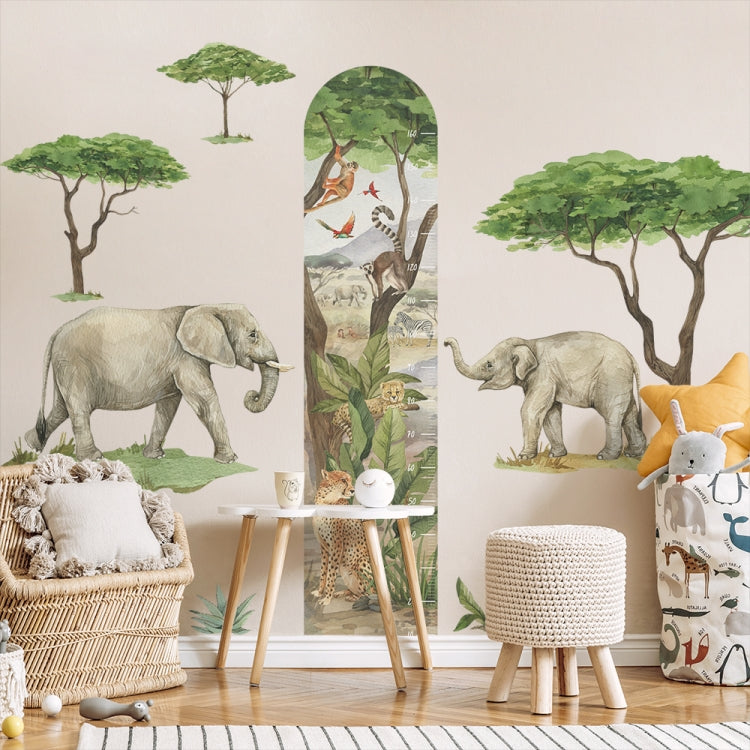 Vegglímmiðar - Safari Trees (x3)