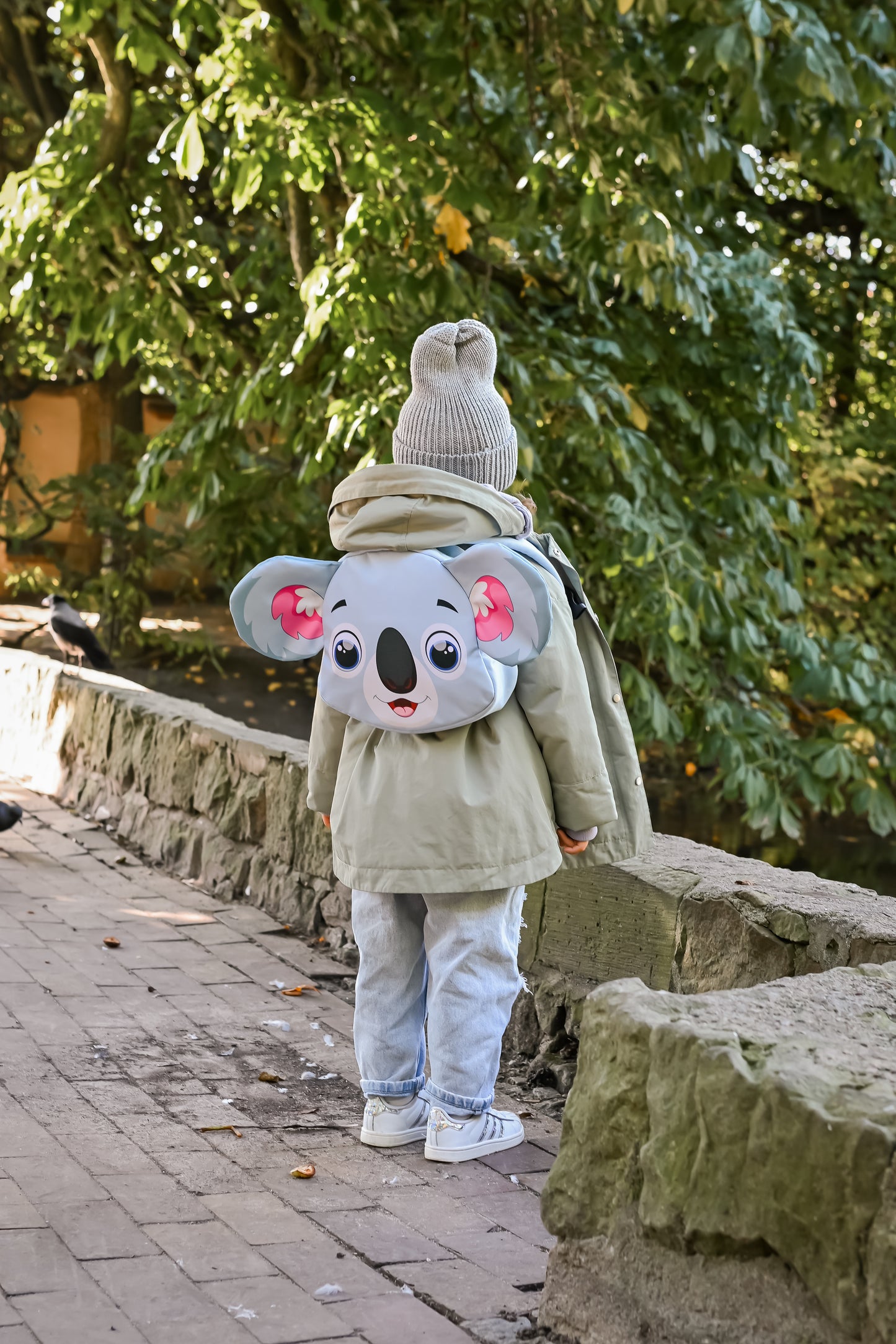 Bakpoki Mini - Koala með eyrum