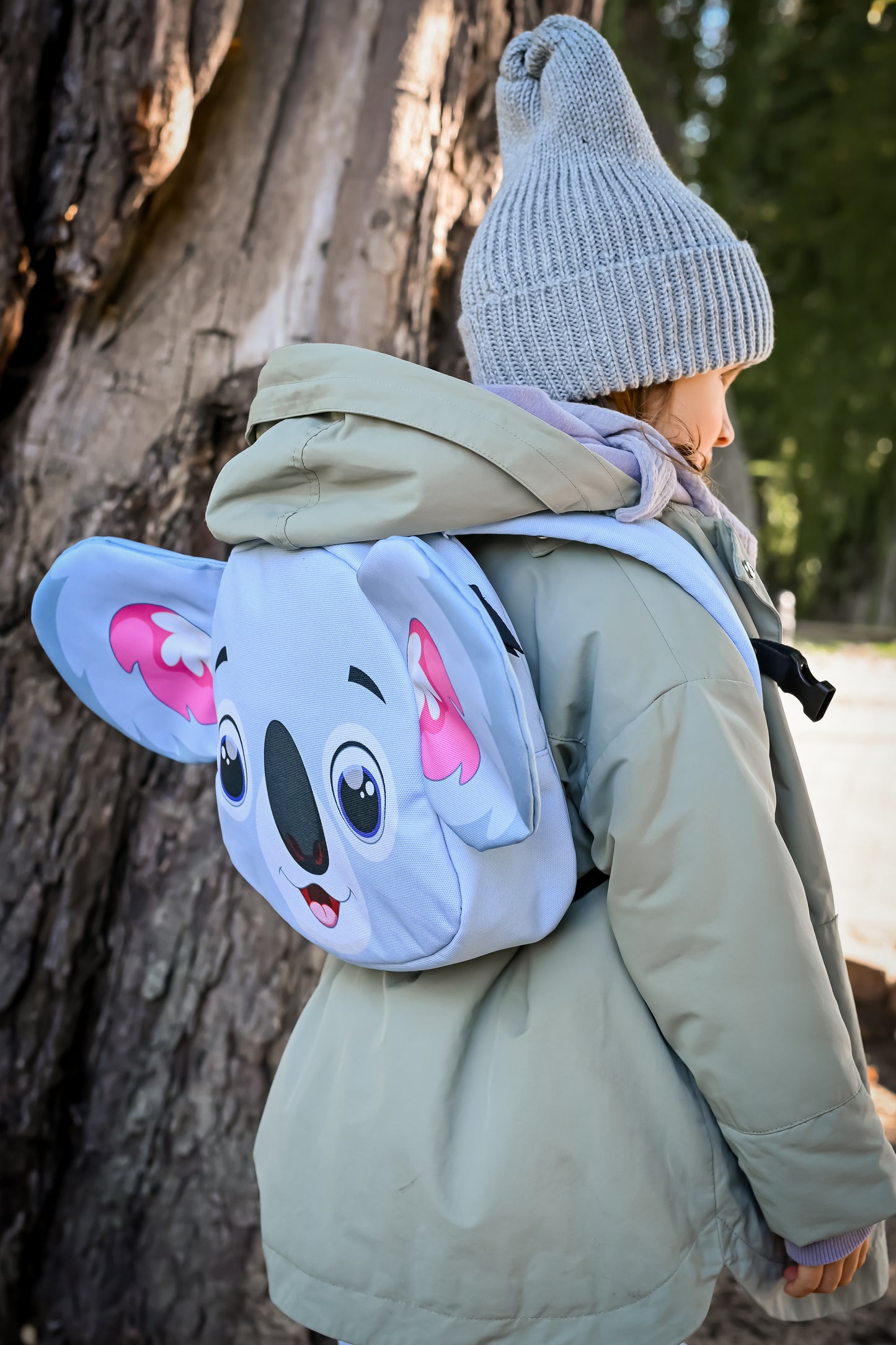 Bakpoki Mini - Koala með eyrum