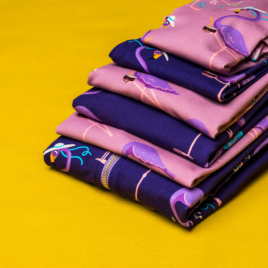Funky Galapagos Leggings - Flamingo Pink