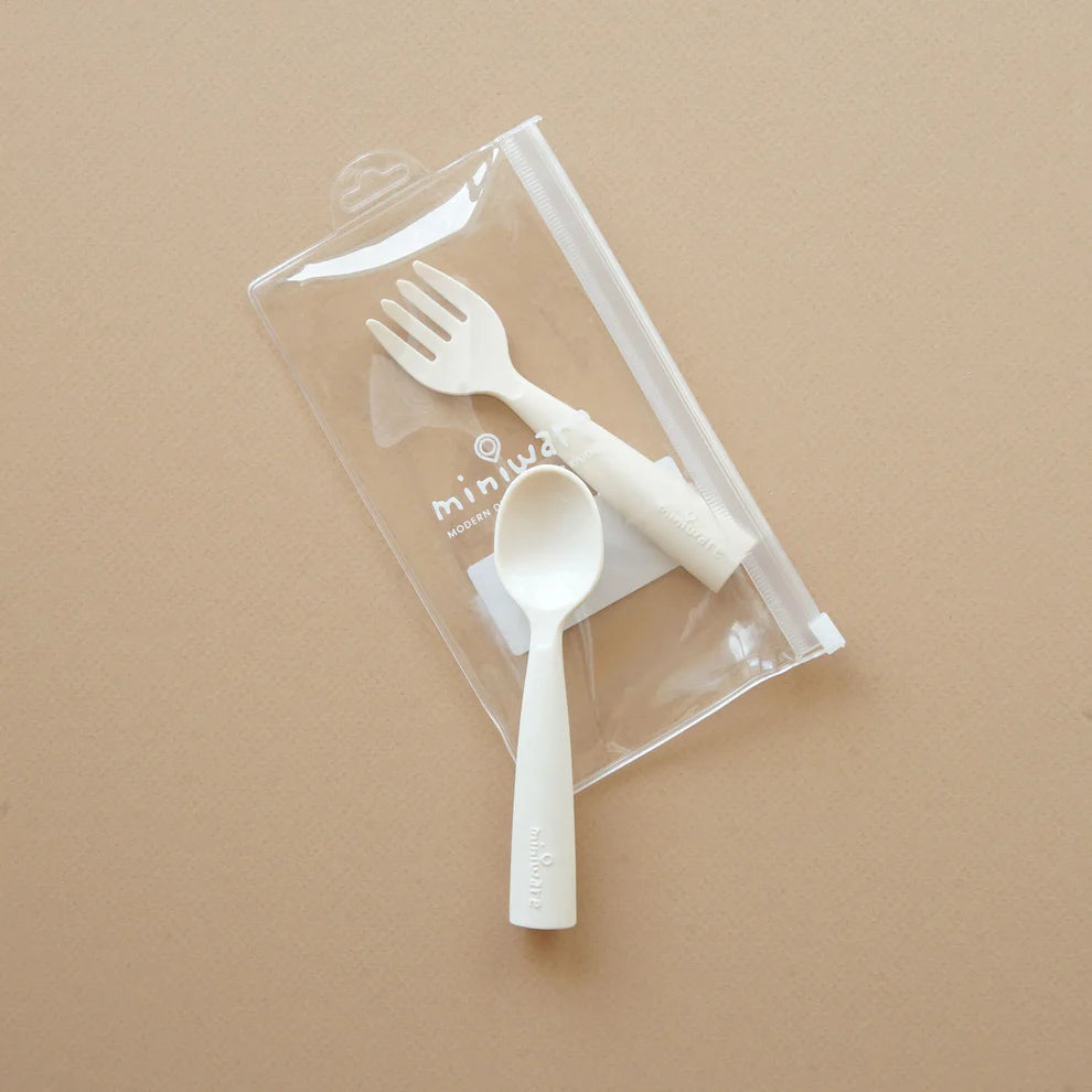 My First Cutlery Hnífaparasett - Vanilla