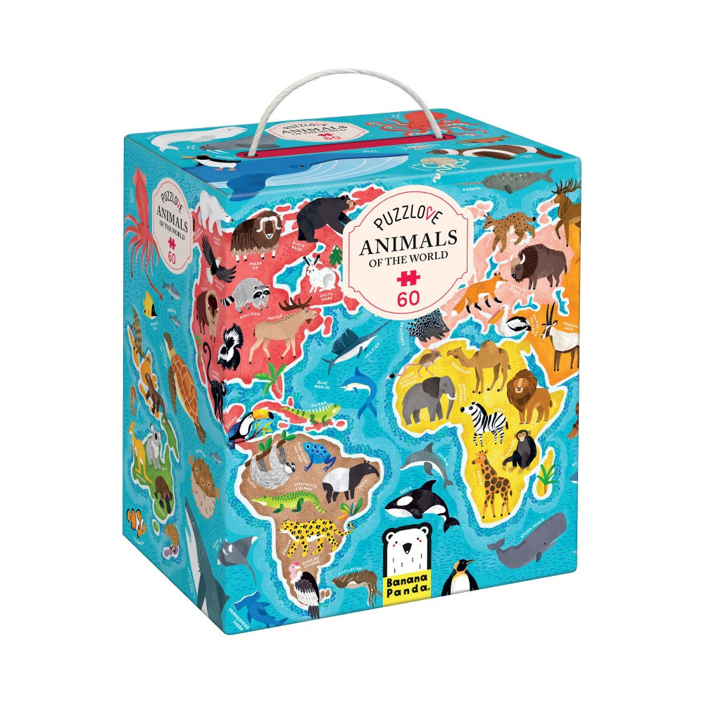Animals Of the World Púsl 4+