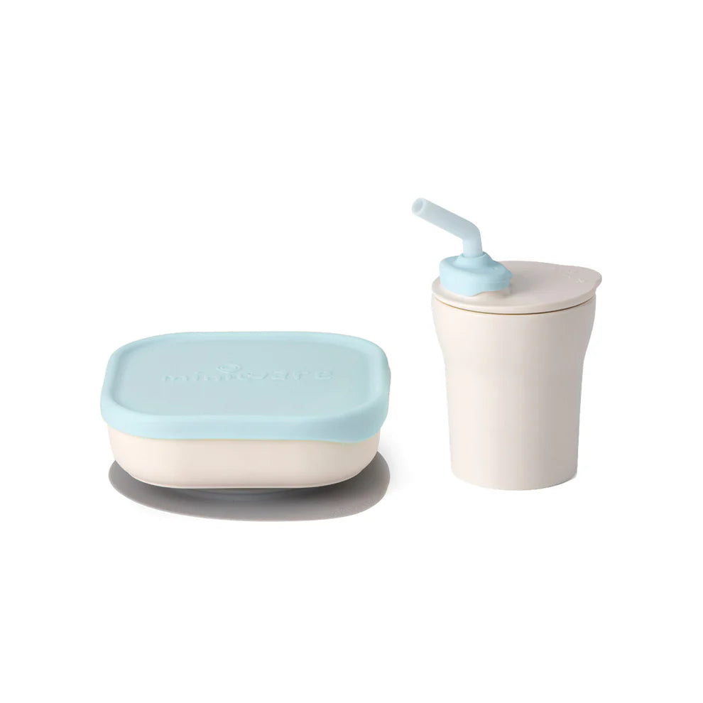 Sip & Snack Sett - Vanilla/Aqua