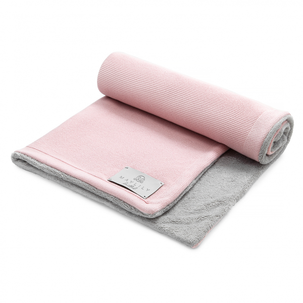Bamboolove Winter Teppi - Dusty pink