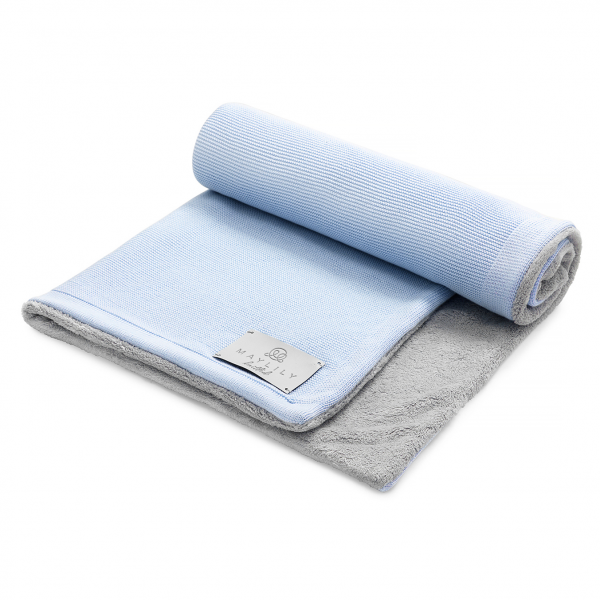 Bamboolove Winter Teppi - Blue