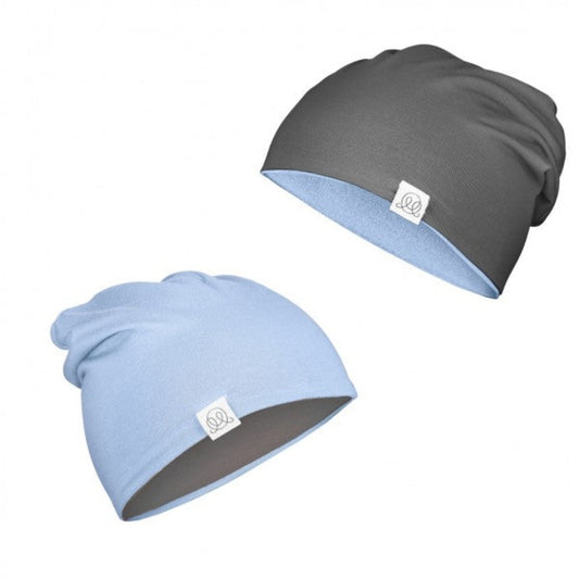 Viðsnúaleg húfa úr bambus Light Blue - Graphite