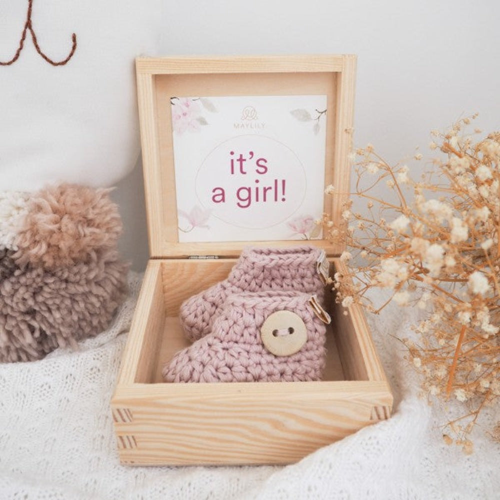 Gender Reveal Box - Baby Girl