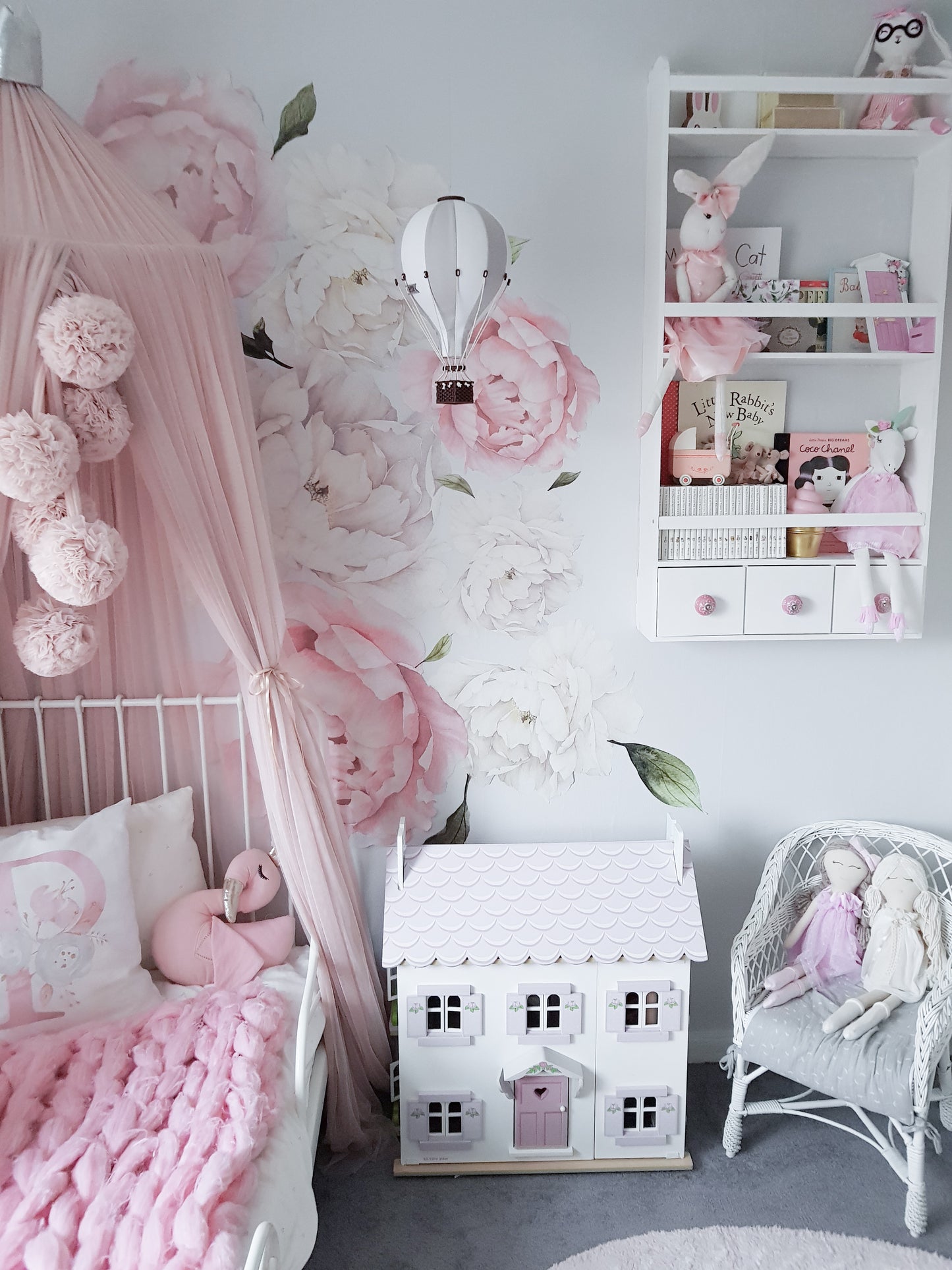 Loftbelgur S - White/Light Gray