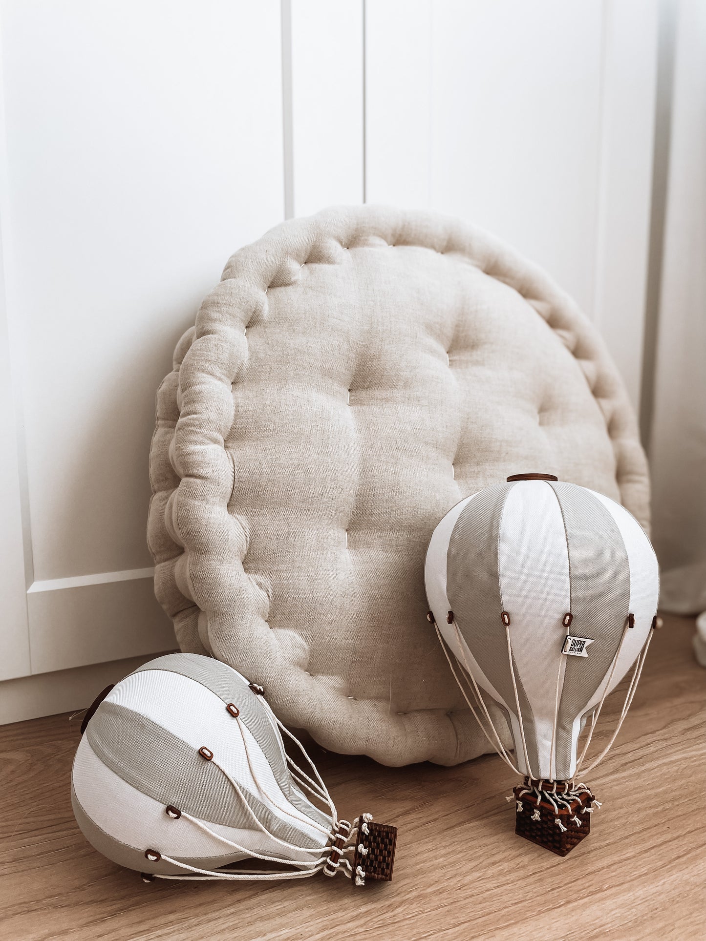 Loftbelgur M - White/Light Gray