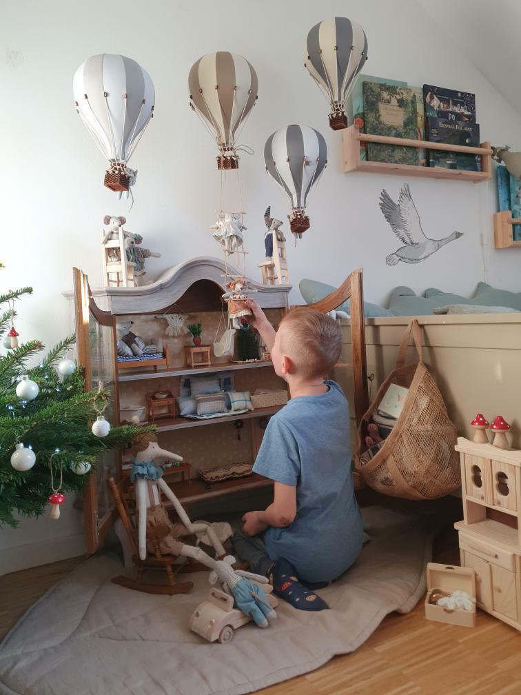 Loftbelgur S - Beige/Mint/Green