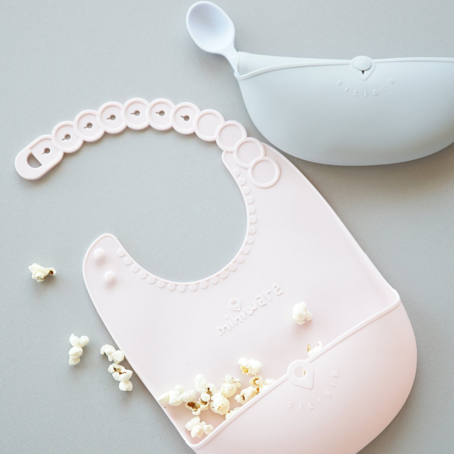 Roll & Lock Silíkon Smekkur - Gray/Candy (2 pack)