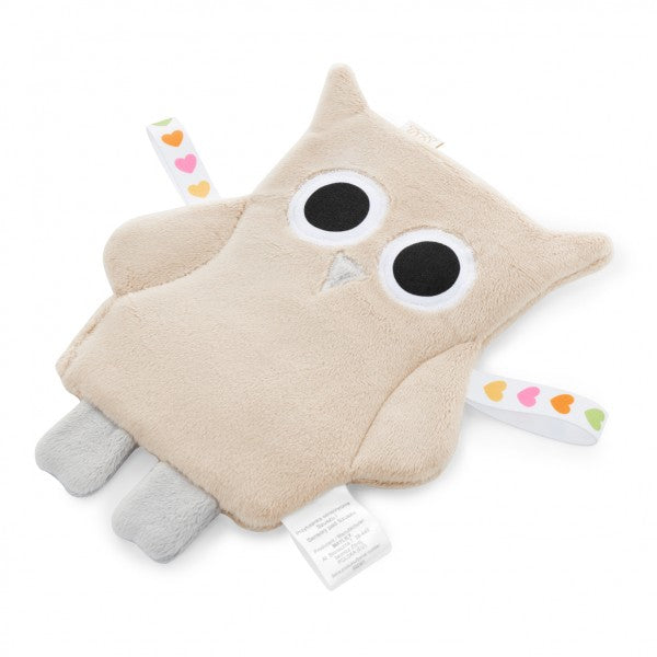 High Contrast Sensory Owl - Beige