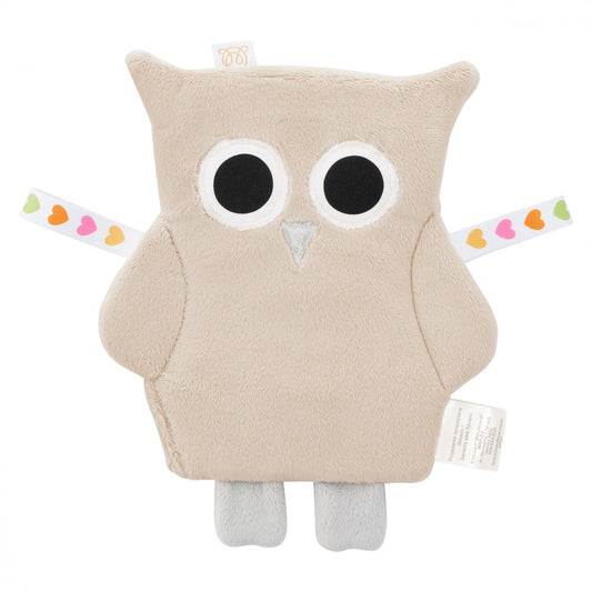 High Contrast Sensory Owl - Beige