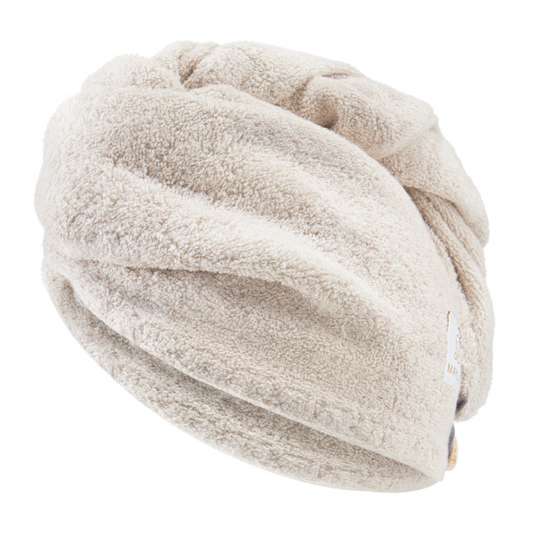 Túrban handklæði - Beige