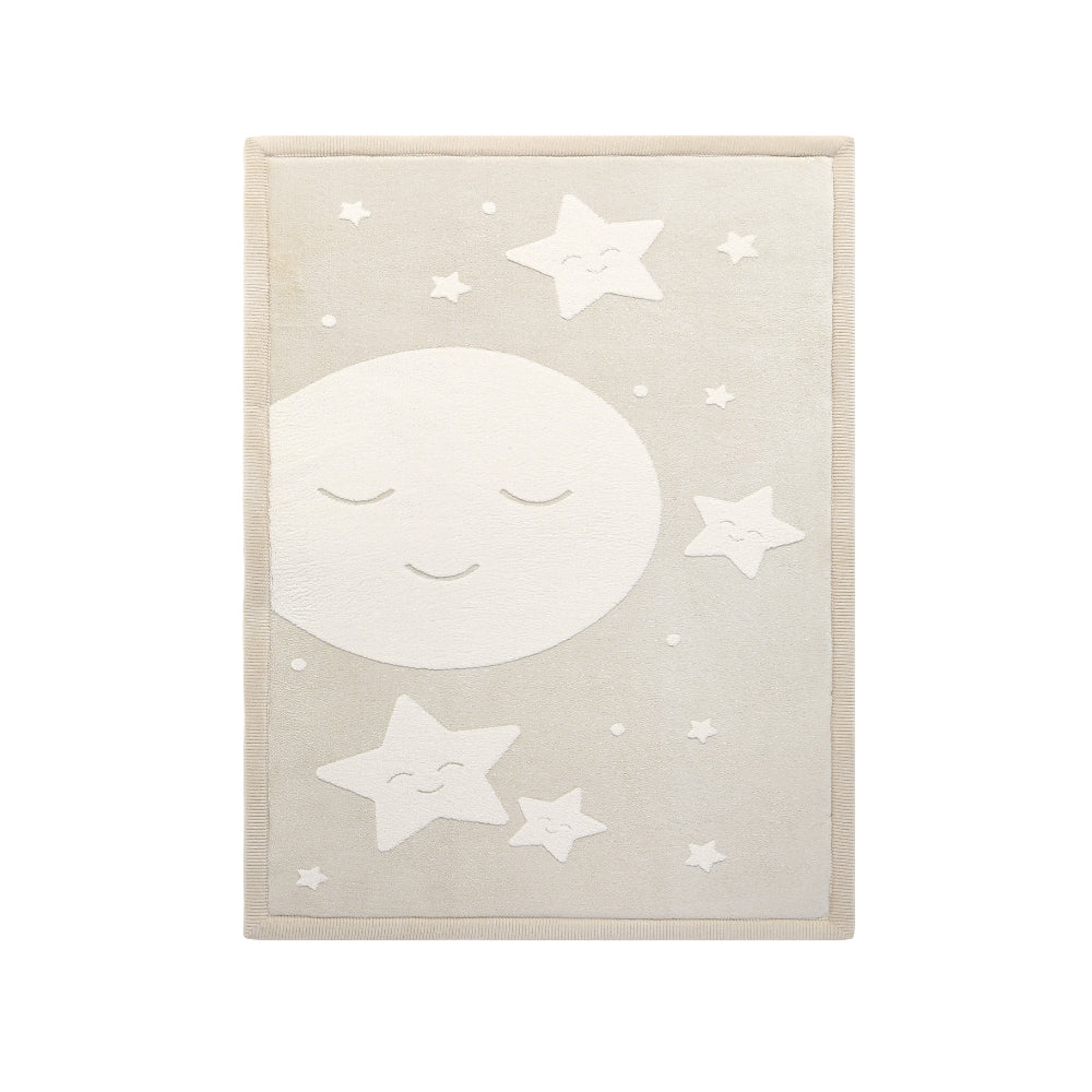 Motta - Cloud Soft Beige 3D Moon & Stars 200/150cm
