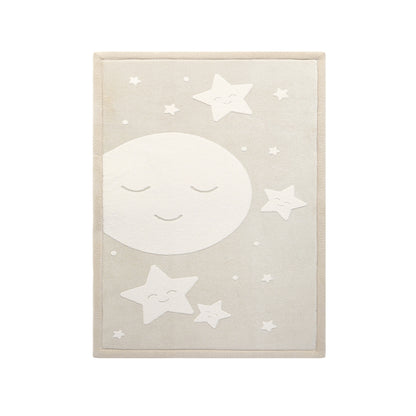 Motta - Cloud Soft Beige 3D Moon & Stars 200/150cm