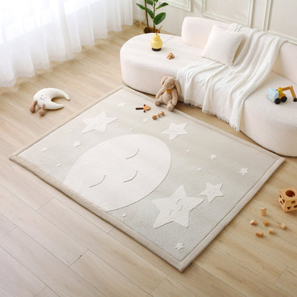 Motta - Cloud Soft Beige 3D Moon & Stars 200/150cm