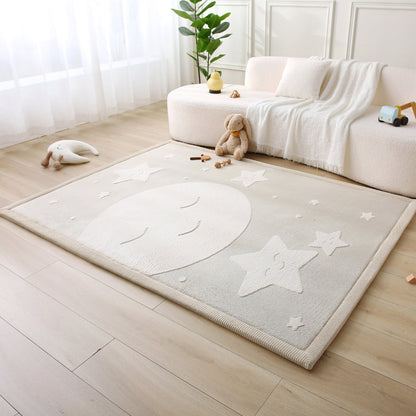 Motta - Cloud Soft Beige 3D Moon & Stars 200/150cm