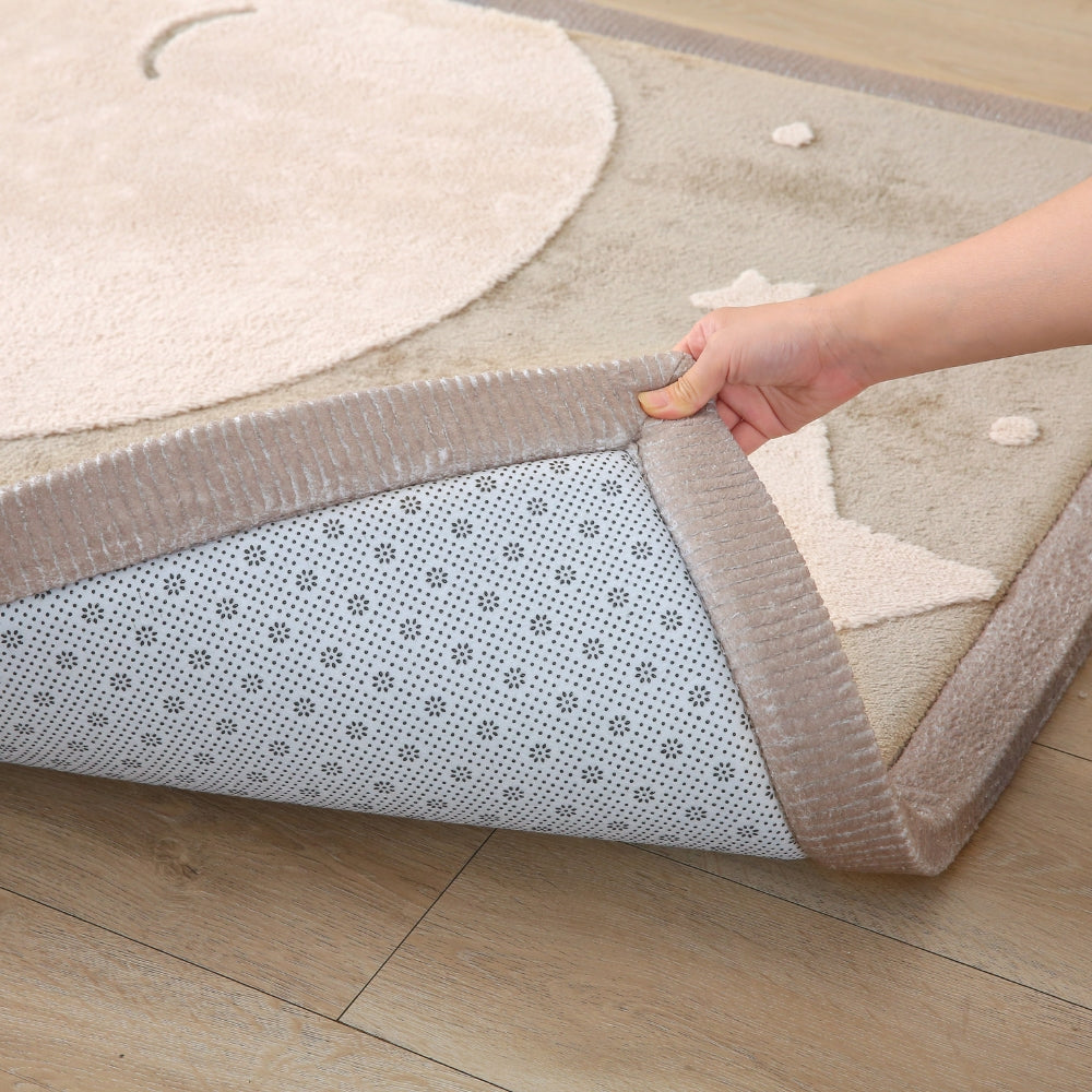 Motta - Cloud Soft Beige 3D Moon & Stars 200/150cm