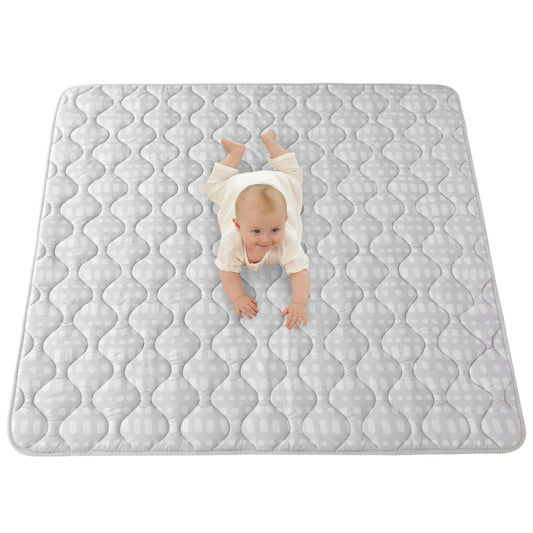 Quilted Leikmotta - Gray 127/127cm - FORPÖNTUN