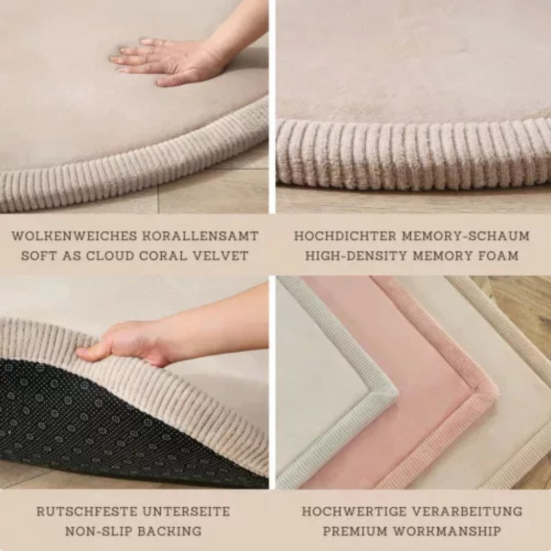 Motta - Cloud Soft Round Beige 120cm