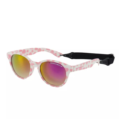 Sólgleraugu - White/Pink (2-6 ára)