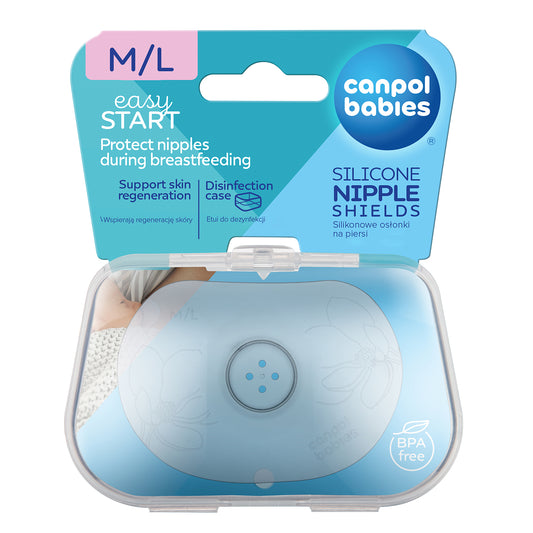 Silicone Nipple Shields - 2pcs - Size M/L
