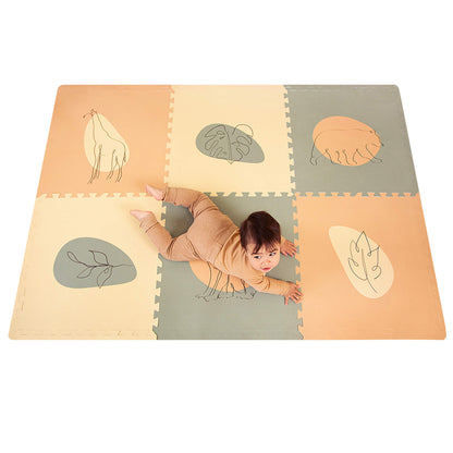 Púslmotta - Jungle Sunset XXL 180/120cm - FORPÖNTUN