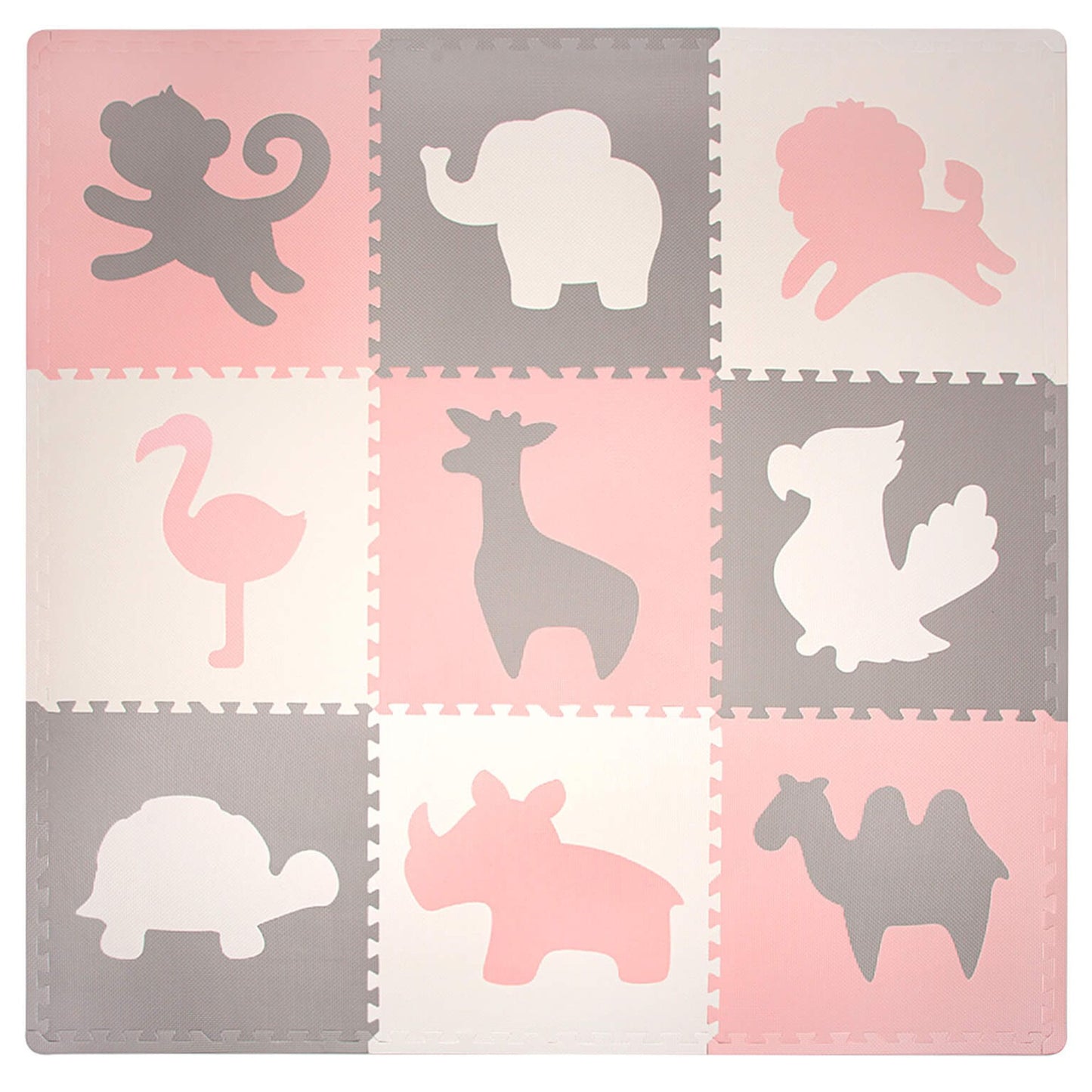 Púslmotta - Africa Pink XXL 180/180cm - FORPÖNTUN