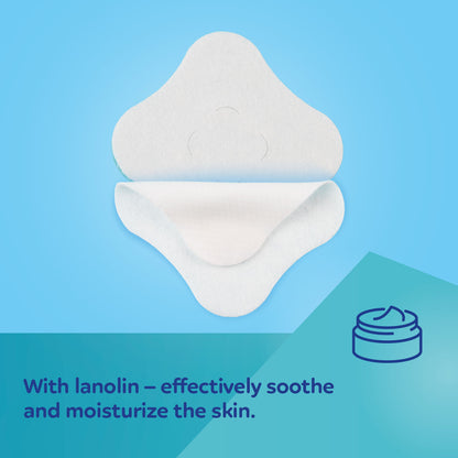 Hydrogel Soothing Breast Pads with Lanolin - 8 pcs