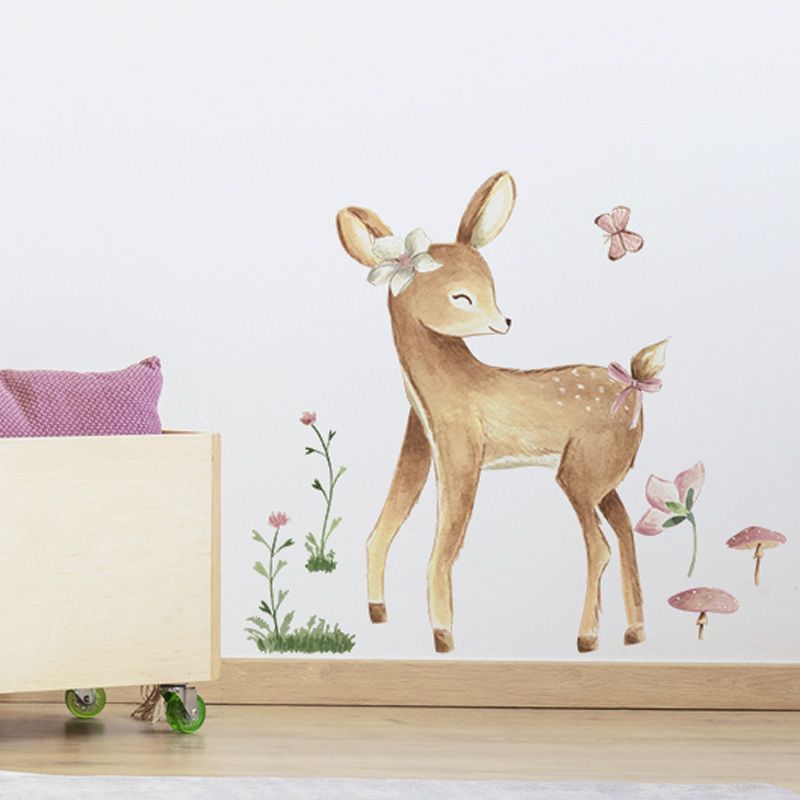 Vegglímmiði - Deer Pink