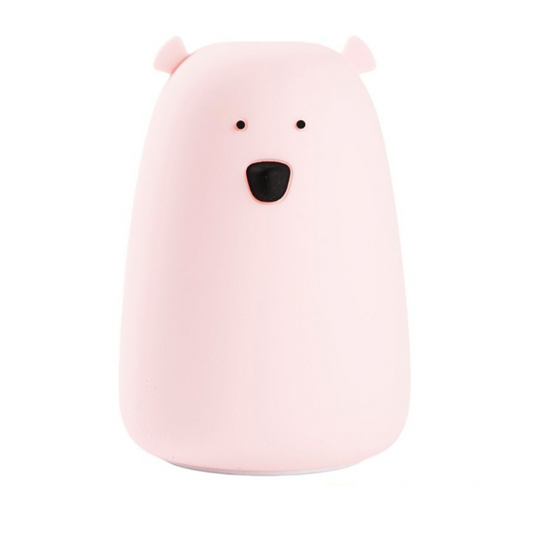 Soft Silicone Lampi - Bear Pink