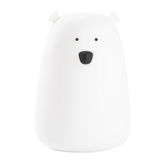 Soft Silicone Lampi - Bear White