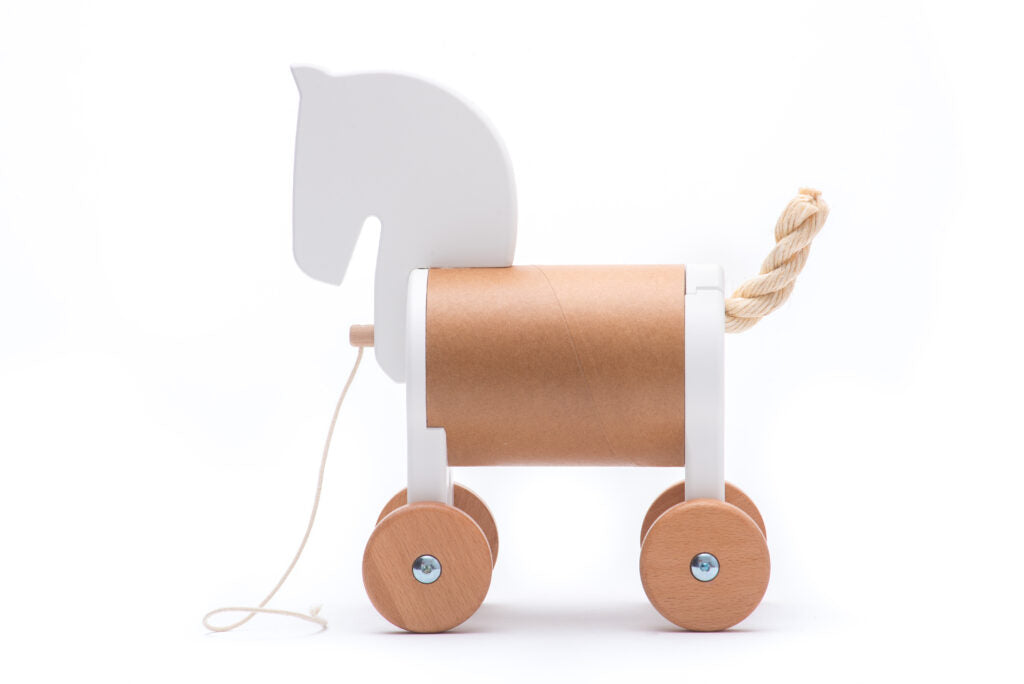 Keepsake Box Pony - Tré leikfang með geymsluhólfi