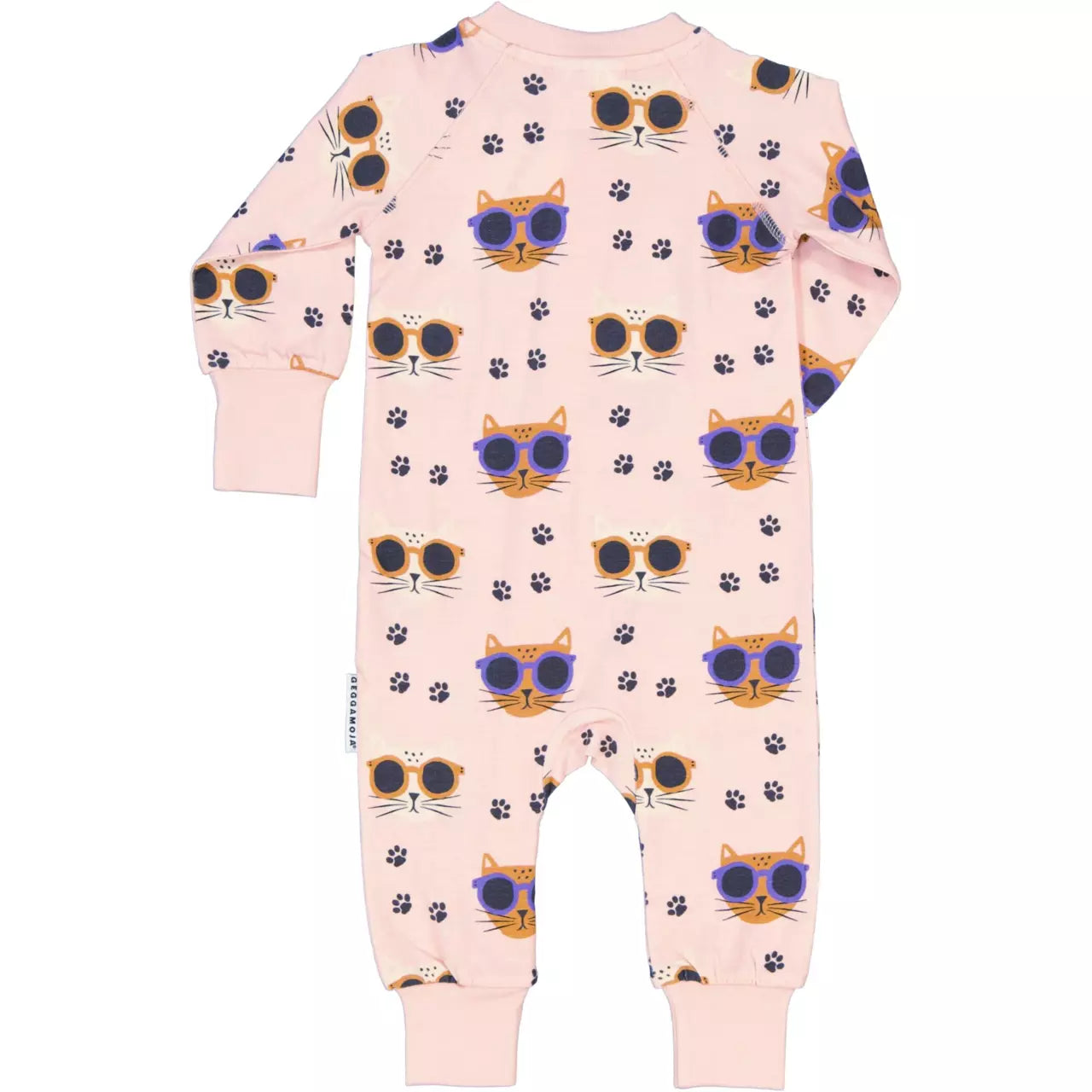 Bamboo Renndur Náttgalli - Cool Cats Pink