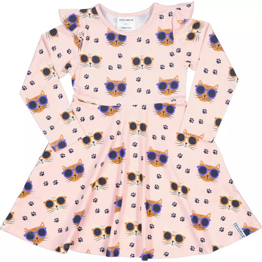 Bamboo Kjóll / Náttkjóll - Cool Cats Pink