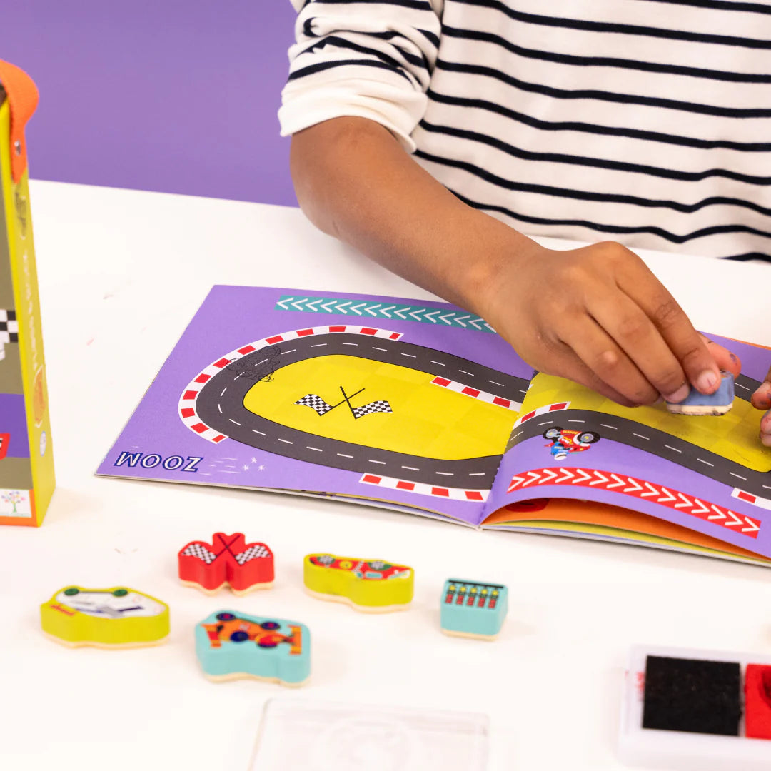 My Wooden Stamper Set - Cars