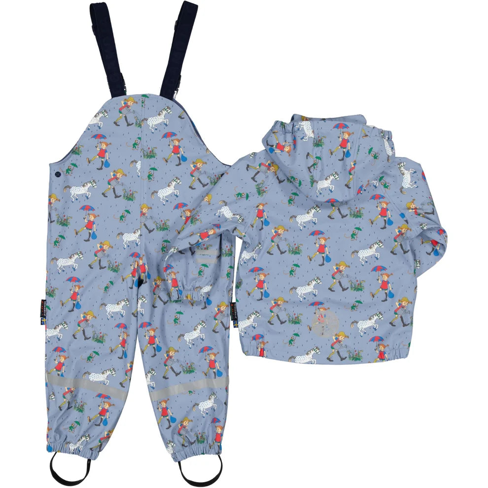 Flís Pollagalli Denim Blue - Lína Langsokkur - FORPÖNTUN