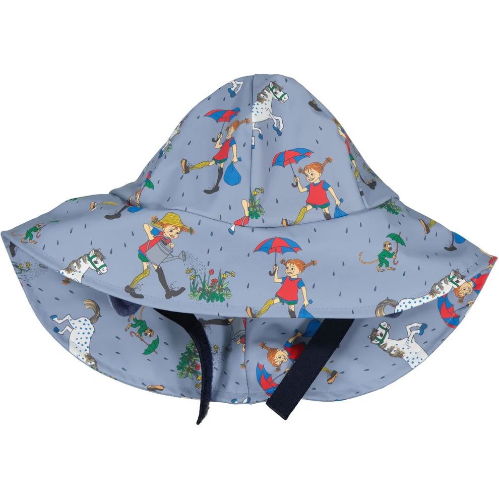 Rain Hat Denim Blue - Lína Langsokkur - FORPÖNTUN