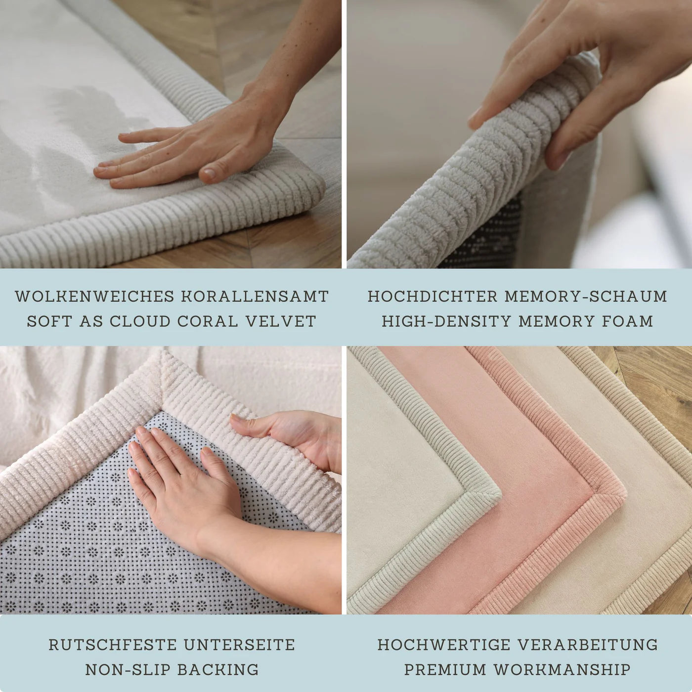 Motta - Cloud Soft Mint 200/150cm